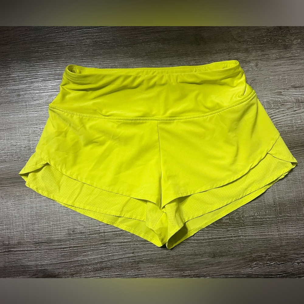 Spyder Vibrant Yellow Athletic Shorts